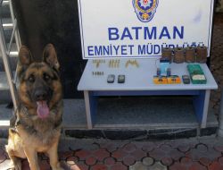 İhbarı Değerlendiren Polis Patlayıcı Ve Mermi Ele Geçirdi (Fotoğraf İçin)