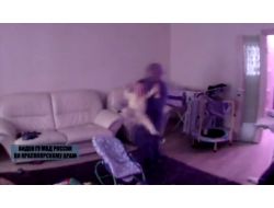 Rusya’da Bakıcı Dehşeti; 9 Aylık Bebeği Döverken Kameraya Yakalandı