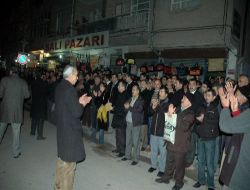 Kırşehir'de Tekel İşçilerine Destek Eylemi