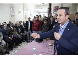 Ak Parti Milletvekili Şengül Kahvehanede Şehir Dönüşümünü Anlattı