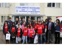 Lösemili Çocuklar, Polisi Ziyaret Etti