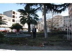 Çarşıbaşı’nda Park, Kent Meydanı Şekline Dönüştürülüyor