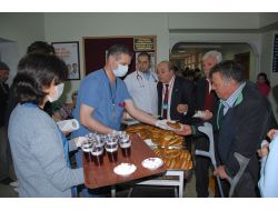 Sındırgı Devlet Hastanesi'nde Simit, Peynir Ve Çay İkramı Var