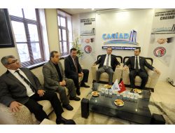 Chp Çanakkale Yönetimi Çagiad'ı Ziyaret Etti