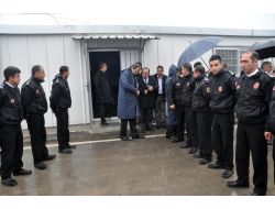 Çadırkentler Özel Güvenlik Görevlilerine Teslim