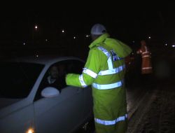 Kar Yağışı Uşak-ankara Karayolunda Ulaşımı Etkiledi