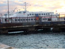 Kaza Yapan Deniz Otobüsü Bakıma Alındı