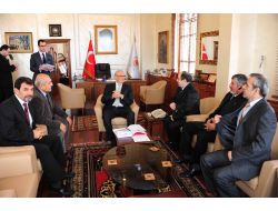 Dernek Başkanları Büyükşehir Belediye Başkanı Yılmaz’ı Ziyaret Etti