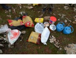 Teröristlere Ait Yaşam Malzemeleri