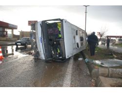 Aynı Yerde Üst Üste İki Trafik Kazası: 21 Yaralı