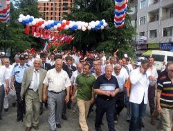 Of Buluşmaları Yürüyüşle Başladı