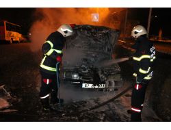 Park Halindeki Otomobil Yandı