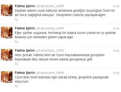 Cizreli Solin İçin Bakan Şahin Devreye Girdi