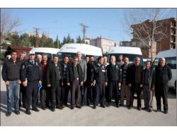 Suluova'da Servis Şoförlerine Emniyet Kemeri Eğitimi Verildi