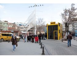 Gaziantep, Atm Makineli Modern Taksi Duraklarıyla Tanışıyor