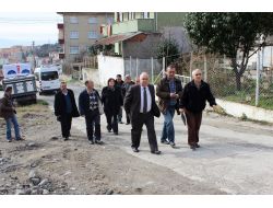 Başkan Yardımcısı Özyağcı, Mahallelerde İncelemede Bulundu