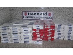 Hakkari'de Kaçak Sigara Ve Cep Telefonu