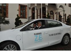 Başkan Gürün, Elektrikli Araç İle Test Sürüşü Yaptı