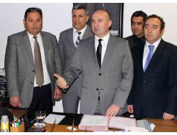 Uşak'ta Toplu Taşıma İçin İmzalar Atıldı