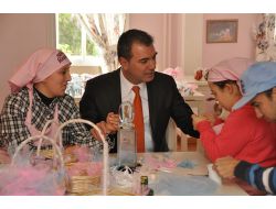 Başkan Kavuncu Şeker Hayat Atölyesi’ni Ziyaret Etti