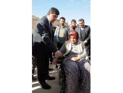 Bedensel Engelli Vatandaş, Akülü Aracına Kavuştu