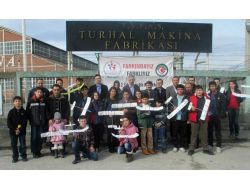 Turhal’da 20 Model Uçak Kursiyerine Sertifikaları Verildi