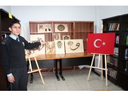 Sanatçı Polis Adayı Yaptığı Resimlerle İlgi Odağı