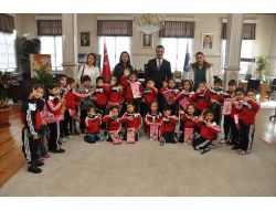 Başkan Kavuncu, Özel Bilgem Anaokulu Öğrencilerini Ağırladı