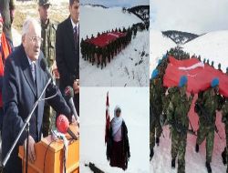 Vatandaşlar, Sarıkamış Şehitlerini Anma Yürüyüşünde Kenetlendi