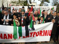 Kayseri'den Filistin'e Dua