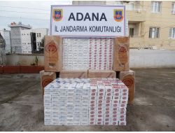 Adana'da 9 Bin 500 Paket Kaça Sigara Ele Geçirildi