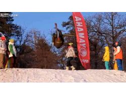 Rus Sporcunun Tehlikeli Atlayışı Kamerada