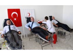 İlkadım Kaymakamlığı Çalışanları Topluca Kan Verdi
