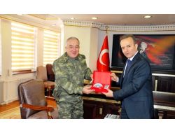 8. Kolordu Komutanı'ndan Vali Güner’e Ziyaret