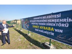 Osmaniye'deki İzci Kampına Samet Aybaba’nın Adı Verildi