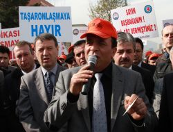 Karayollarının Özelleştirilmesine Tepki Yürüyüşü