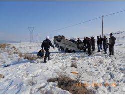 Gürbulak’ta Trafik Kazası: 1 Ölü, 1 Yaralı