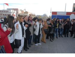 Kadına Uygulanan Şiddeti, Dans Ederek Protesto Ettiler