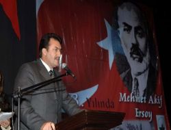 İstiklal Şairi Mehmet Akif Ersoy Bursa'da Anıldı!