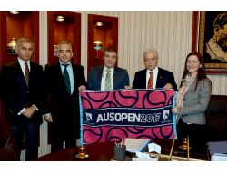 Tenis Dağ Ve Su Sporları Kulübü Yöneticileri Aldırmaz'ı Ziyaret Etti