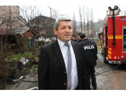 Eşya Deposunda Çıkan Yangın Korkuttu