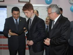 Çankırı'da 14 Okulda Tablet Bilgisayar Dağıtımı Yapıldı