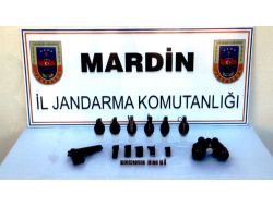 Mardin’de 6 Adet El Bombası Ele Geçirildi