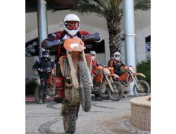 Alman Motokros Ekibi Alanya'da Kampa Girdi