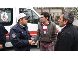 Kaldırımdaki Genç Kadını Ezdi