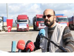 Suriye'ye En Büyük Yardım Konvoyu Adana'dan Gitti