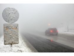 Bolu Dağı'nda Görüş Mesafesi 10 Metreye Düştü