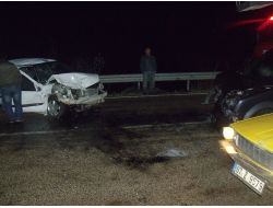 Beymelek Beldesinde Trafik Kazası