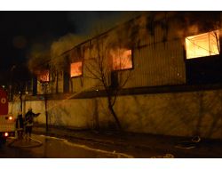 Gaziantep’te Bulgur Fabrikasında Yangın