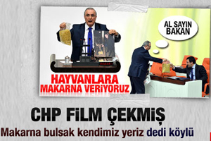CHP FİLM ÇEKMİŞ!